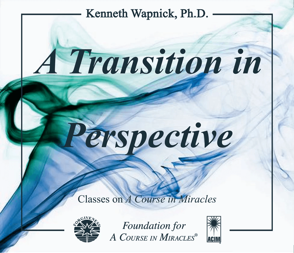 A Transition in Perspective