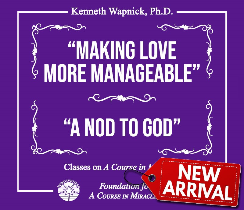 "Making Love More Manageable" / "A Nod to God"