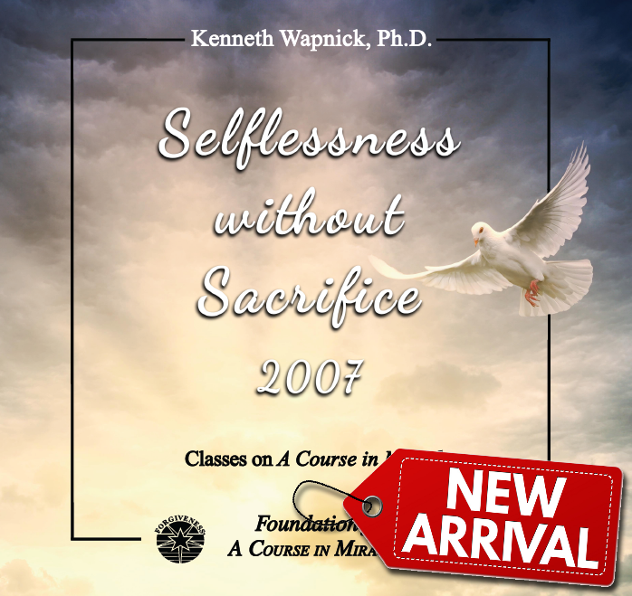 Selflessness without Sacrifice • 2007