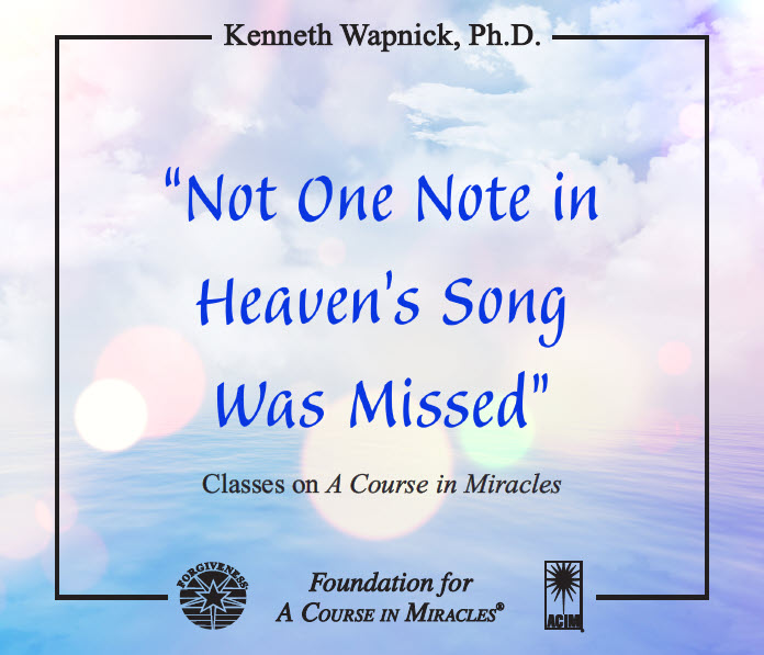"Not One Note in Heaven's Song Was Missed"