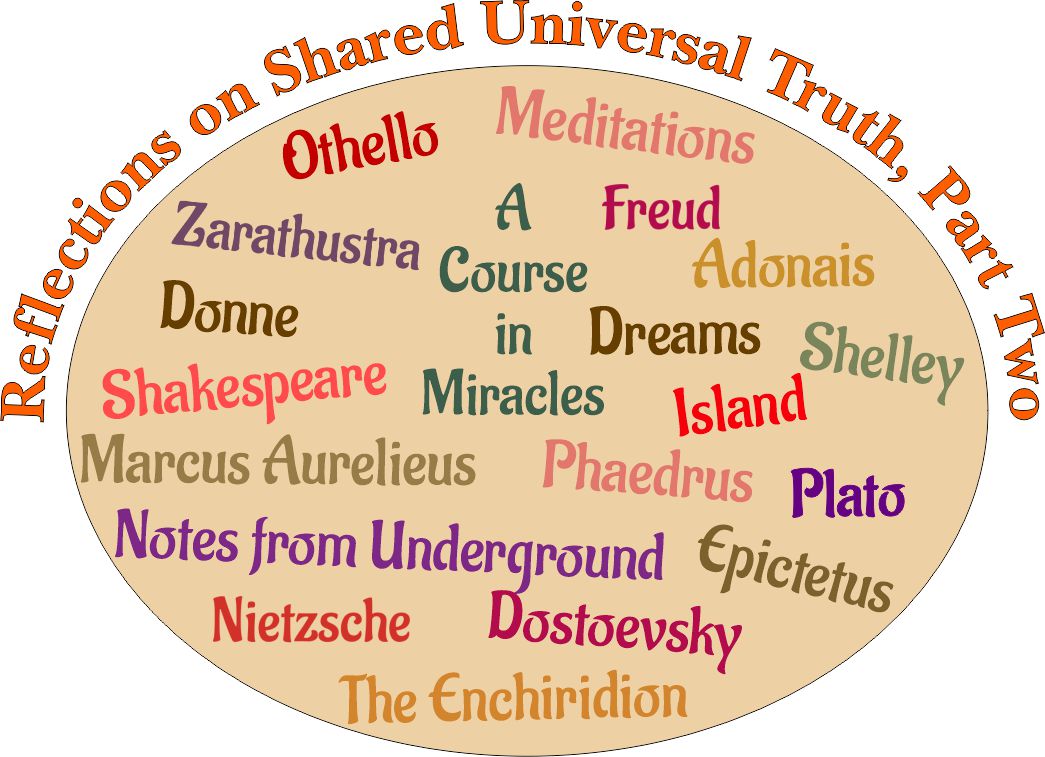 "Reflections of Shared Universal Truth, Part Two" discussion from the Foundation for "A Course in Miracles" by Dr. Kenneth Wapnick